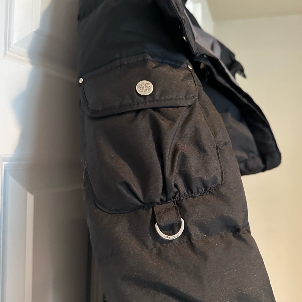 Eddie Bauer Women’s Black Sun Valley Down Duffle Coat. Size Large - Picture 4 of 9